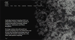 Desktop Screenshot of cambridgequantum.com